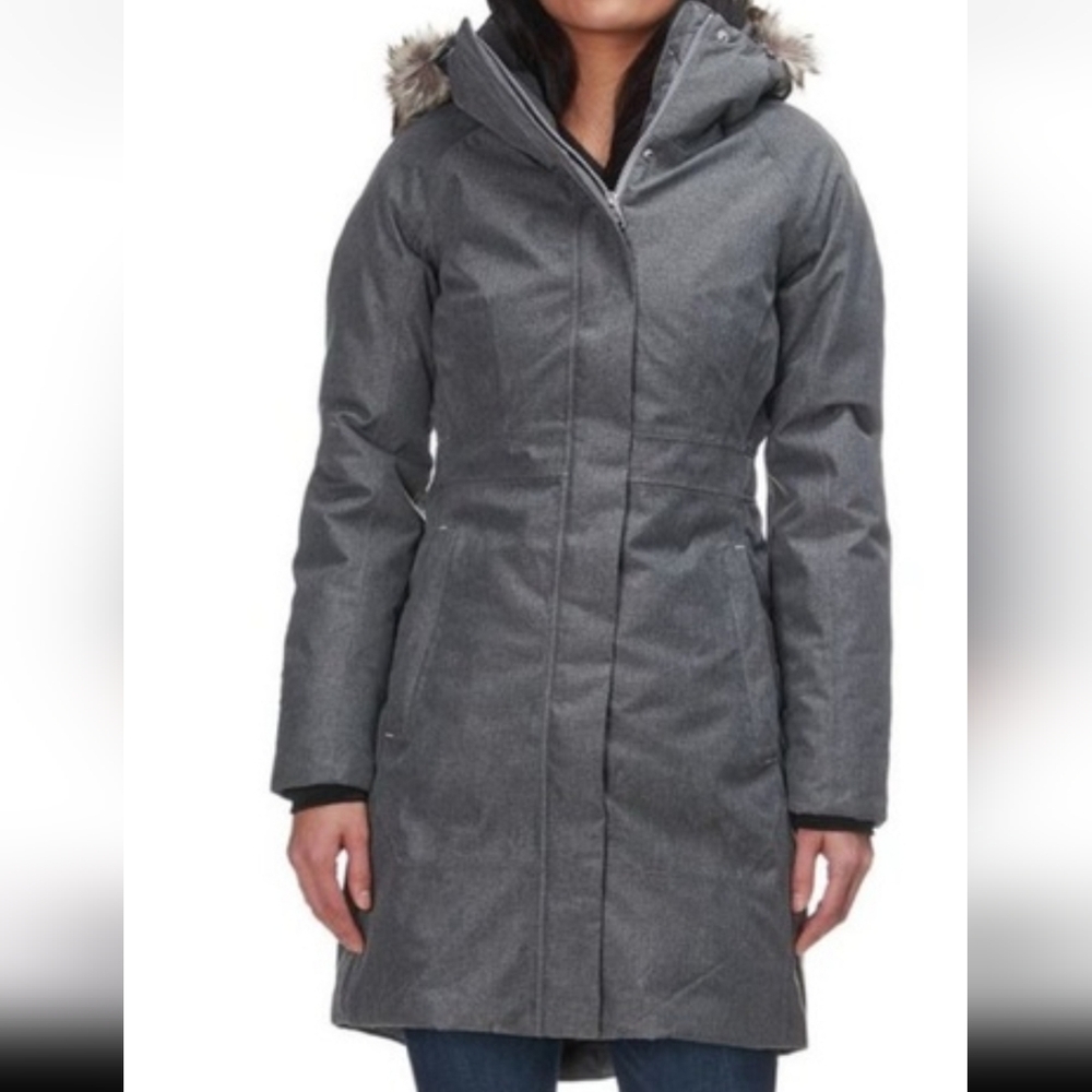 The North Face Women's Arctic Parka 550 Heather Grey